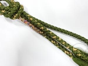 正絹　手組帯締め